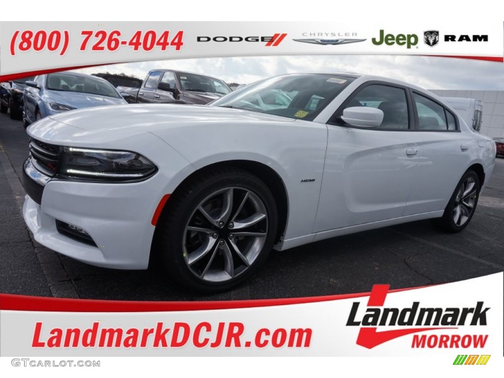 2015 Charger R/T Road & Track - Bright White / Black photo #1