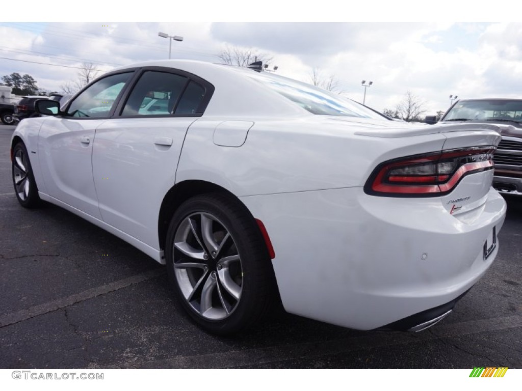 2015 Charger R/T Road & Track - Bright White / Black photo #2