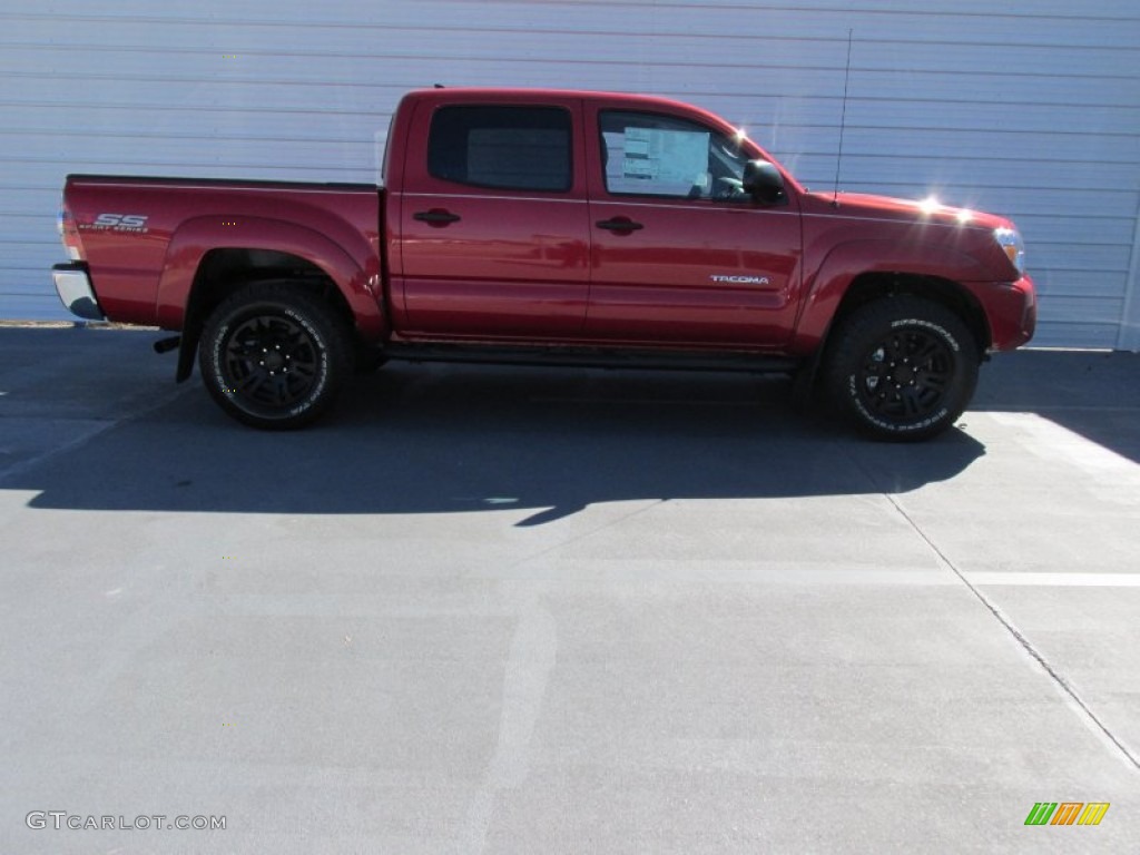 Barcelona Red Metallic 2015 Toyota Tacoma TSS PreRunner Double Cab Exterior Photo #101049020