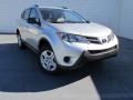 2015 Classic Silver Metallic Toyota RAV4 LE  photo #2