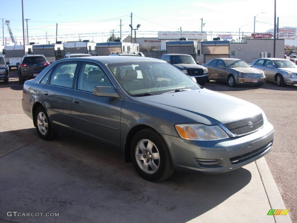 2001 Avalon XLS - Silver Spruce Metallic / Ivory photo #4