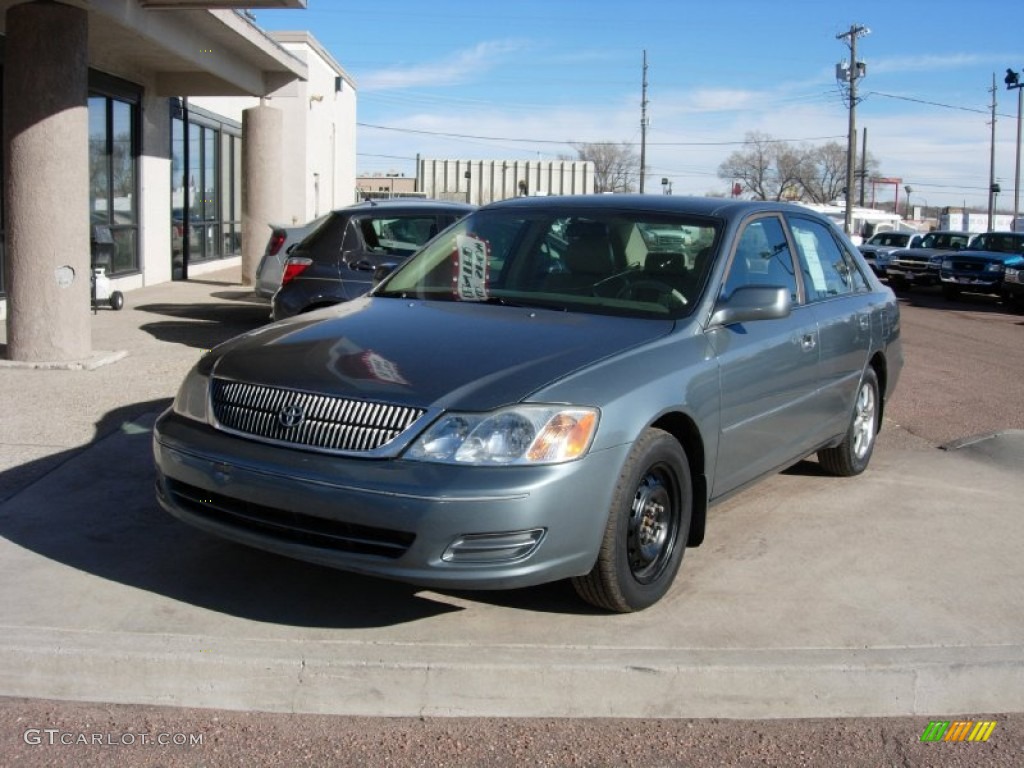 2001 Avalon XLS - Silver Spruce Metallic / Ivory photo #13