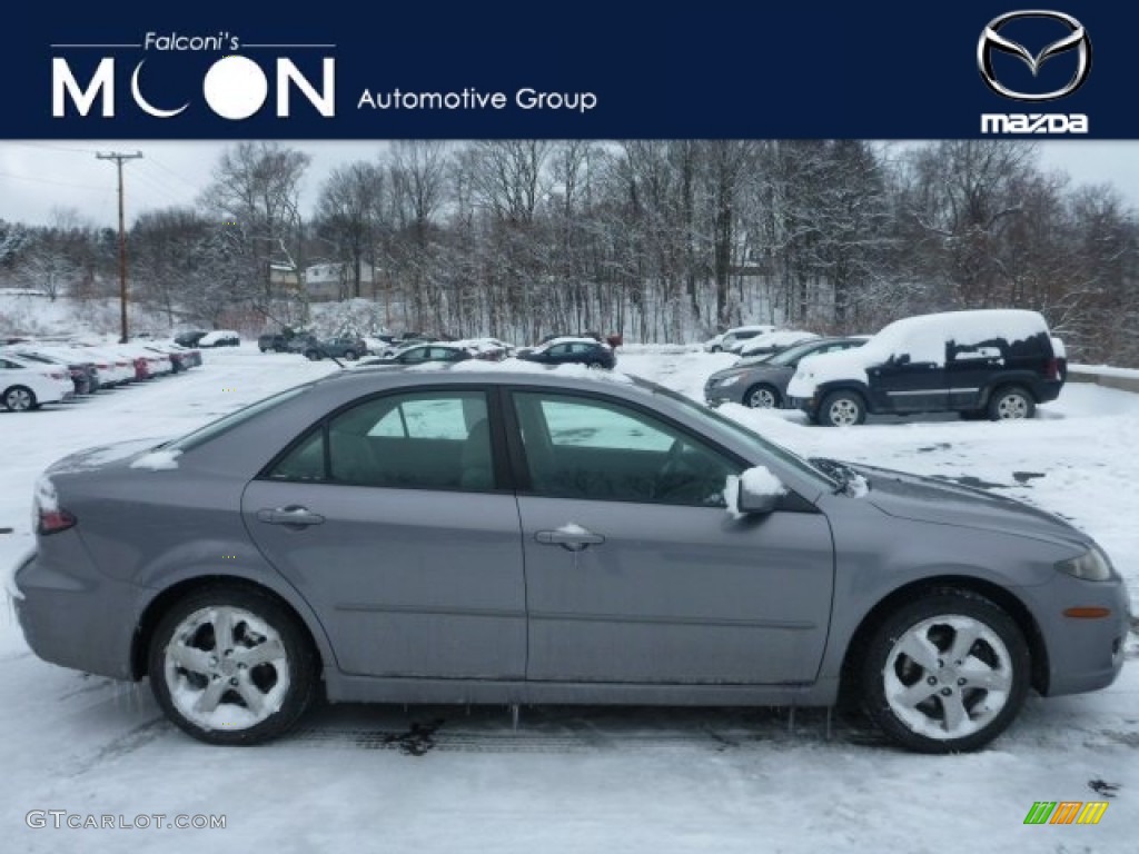 2008 MAZDA6 i Sport Sedan - Tungsten Gray Metallic / Gray photo #1