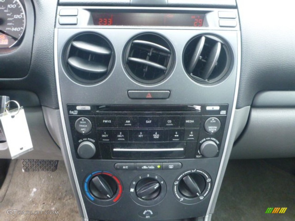 2008 MAZDA6 i Sport Sedan - Tungsten Gray Metallic / Gray photo #4