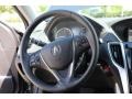 2015 Acura TLX Ebony Interior Steering Wheel Photo