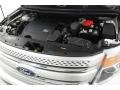2012 White Platinum Tri-Coat Ford Explorer XLT 4WD  photo #8