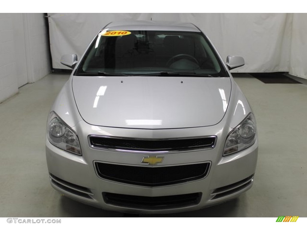 2010 Malibu LT Sedan - Silver Ice Metallic / Ebony photo #2