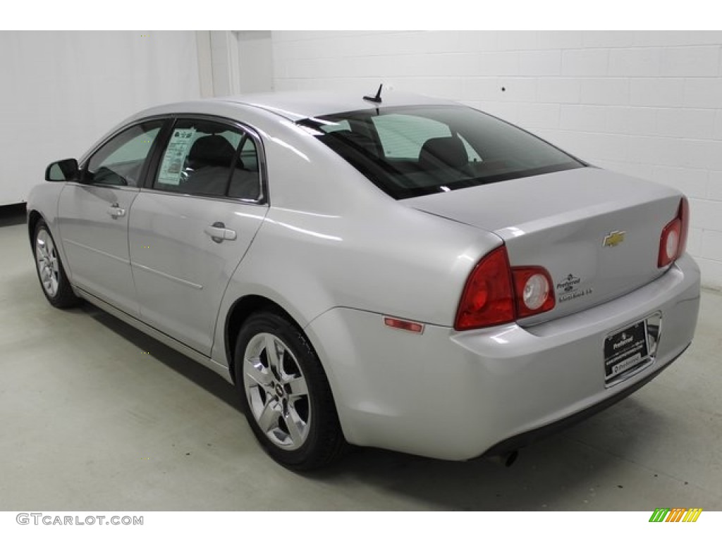 2010 Malibu LT Sedan - Silver Ice Metallic / Ebony photo #4