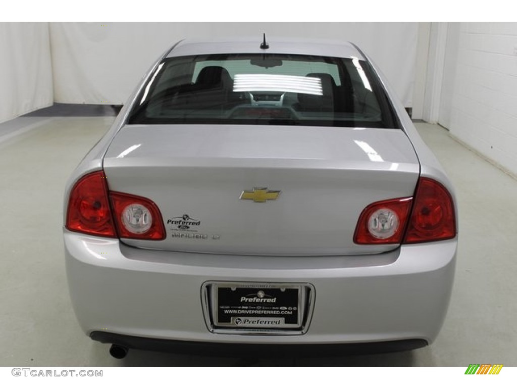 2010 Malibu LT Sedan - Silver Ice Metallic / Ebony photo #5