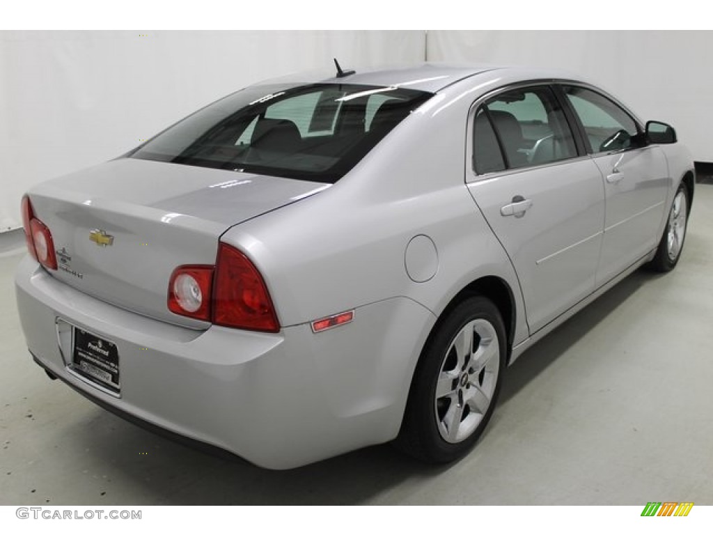 2010 Malibu LT Sedan - Silver Ice Metallic / Ebony photo #6