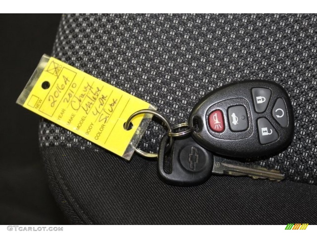 2010 Malibu LT Sedan - Silver Ice Metallic / Ebony photo #36