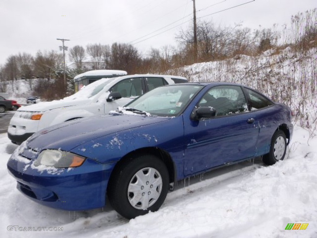 2003 Cavalier Coupe - Arrival Blue Metallic / Graphite Gray photo #1