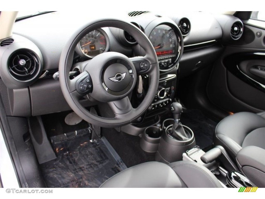 Carbon Black Interior 2015 Mini Paceman Cooper Photo #101058617