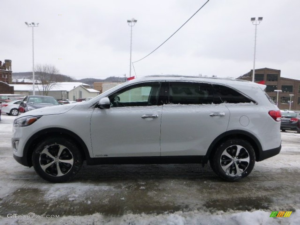 Snow White Pearl 2016 Kia Sorento EX V6 AWD Exterior Photo #101060982