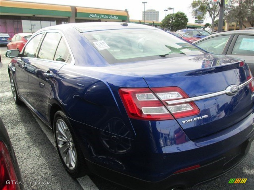 2014 Taurus Limited - Deep Impact Blue / Dune photo #3