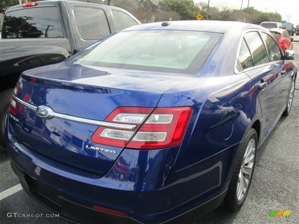 2014 Taurus Limited - Deep Impact Blue / Dune photo #4