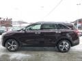 Dark Cherry 2016 Kia Sorento EX V6 AWD Exterior