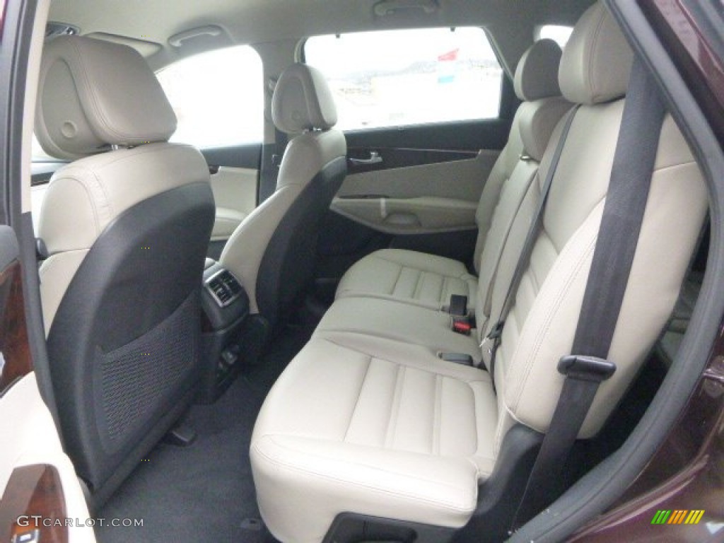 Stone Beige Interior 2016 Kia Sorento EX V6 AWD Photo #101061484