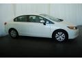 Taffeta White - Civic LX Sedan Photo No. 6