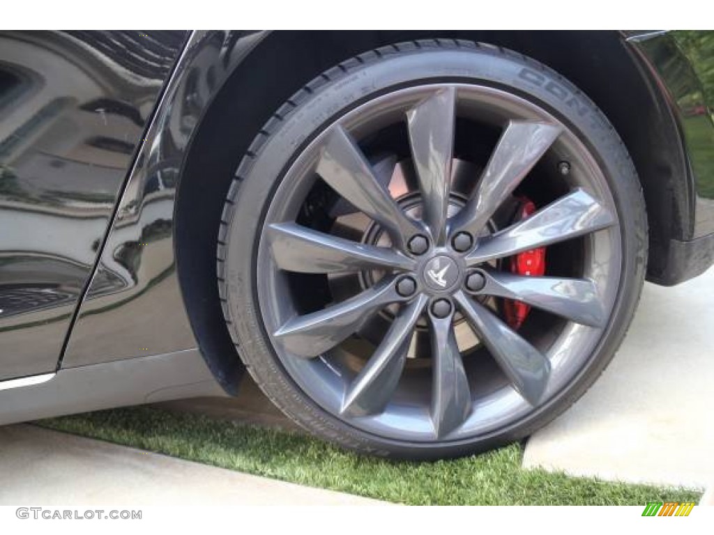 2014 Tesla Model S Standard Model S Model Wheel Photo #101061549