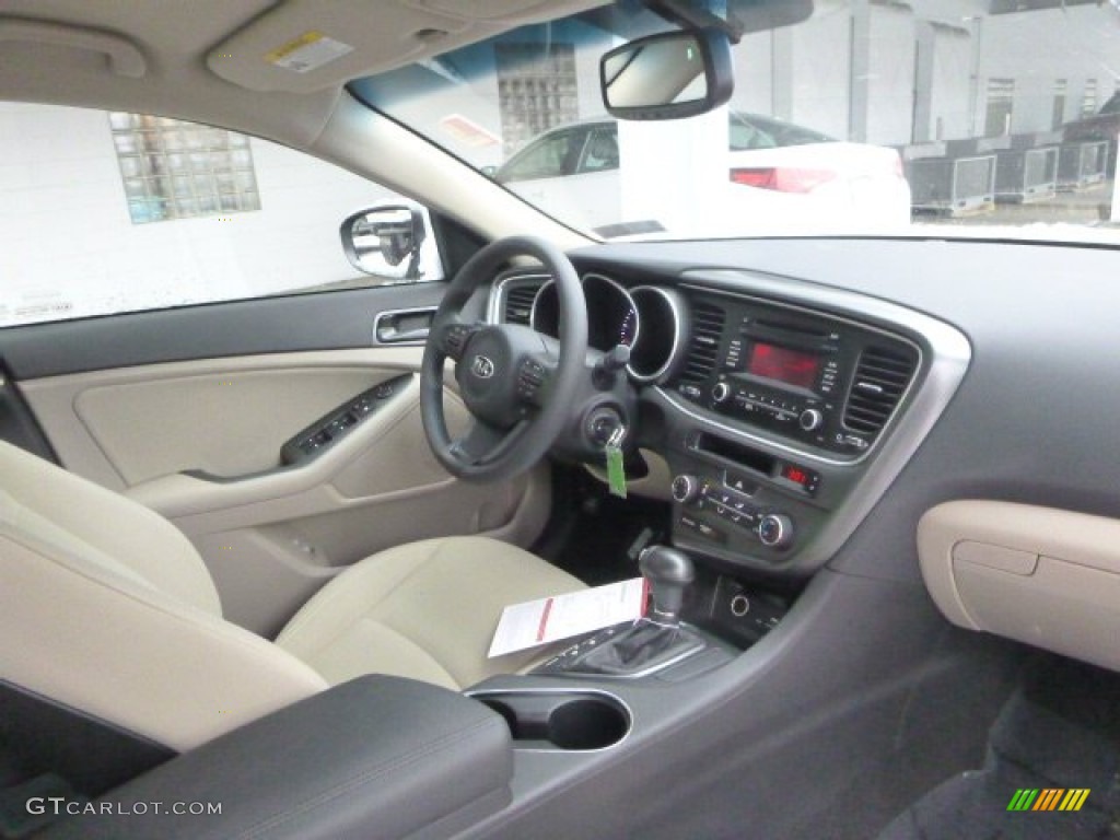 2015 Optima LX - Satin Metal / Beige photo #10