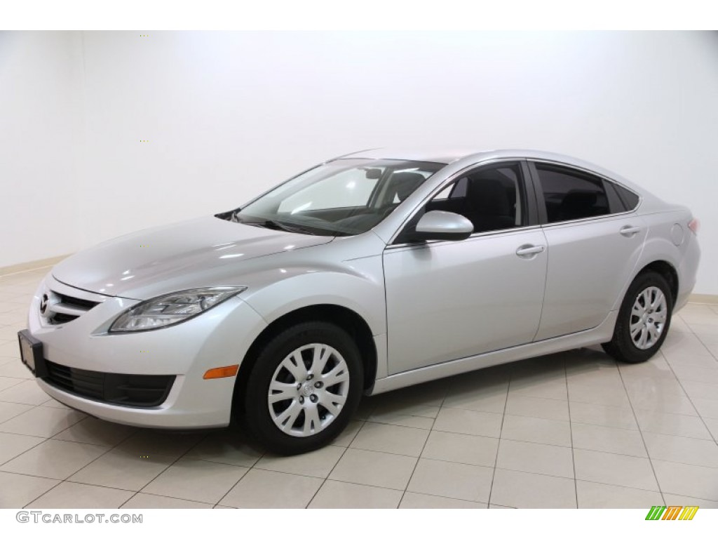 2010 MAZDA6 i Sport Sedan - Brilliant Silver Metallic / Black photo #3