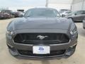 2015 Magnetic Metallic Ford Mustang GT Premium Coupe  photo #16