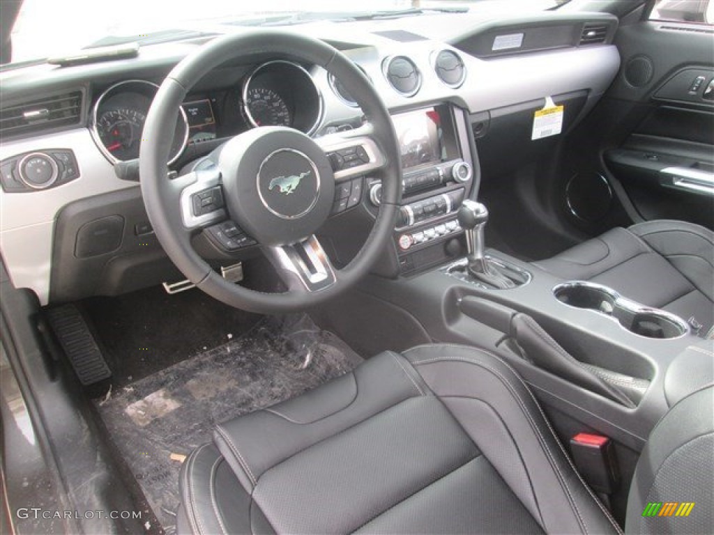 2015 Mustang GT Premium Coupe - Magnetic Metallic / Ebony Recaro Sport Seats photo #21