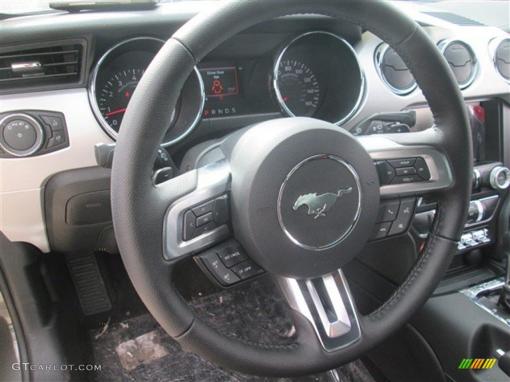 2015 Mustang GT Premium Coupe - Magnetic Metallic / Ebony Recaro Sport Seats photo #22