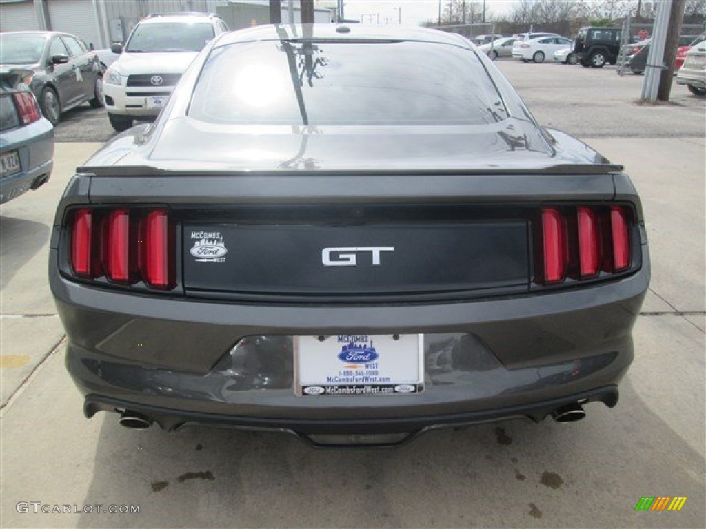 2015 Mustang GT Premium Coupe - Magnetic Metallic / Ebony Recaro Sport Seats photo #24