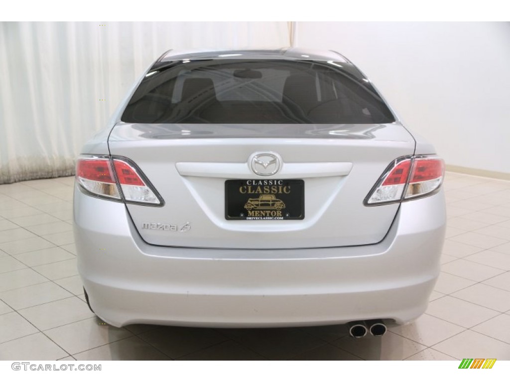 2010 MAZDA6 i Sport Sedan - Brilliant Silver Metallic / Black photo #16