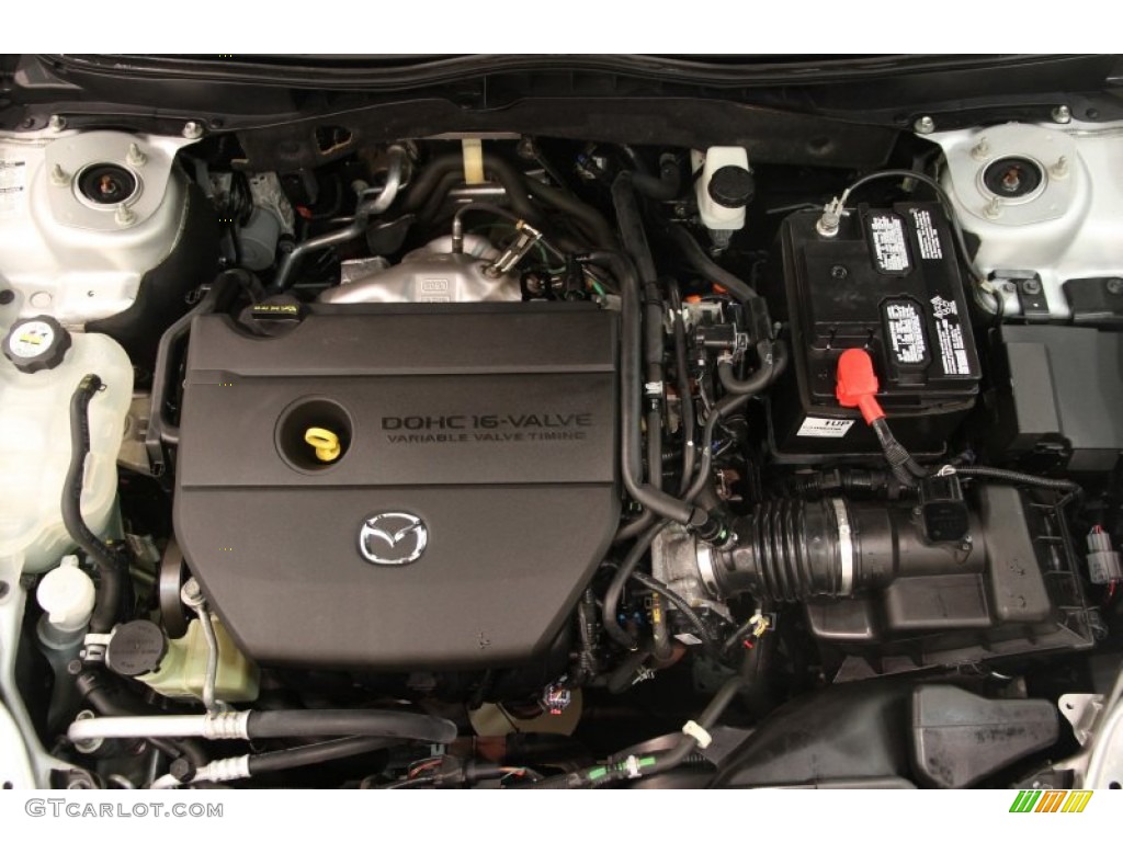 2010 MAZDA6 i Sport Sedan - Brilliant Silver Metallic / Black photo #17