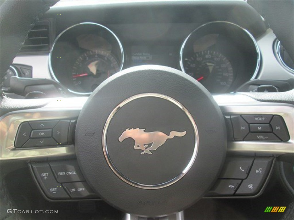 2015 Mustang GT Premium Coupe - Magnetic Metallic / Ebony Recaro Sport Seats photo #31