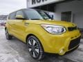 2015 Solar Yellow Kia Soul !  photo #3