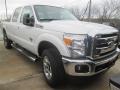 2015 White Platinum Ford F250 Super Duty Lariat Crew Cab 4x4  photo #1