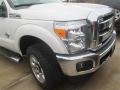 2015 White Platinum Ford F250 Super Duty Lariat Crew Cab 4x4  photo #2