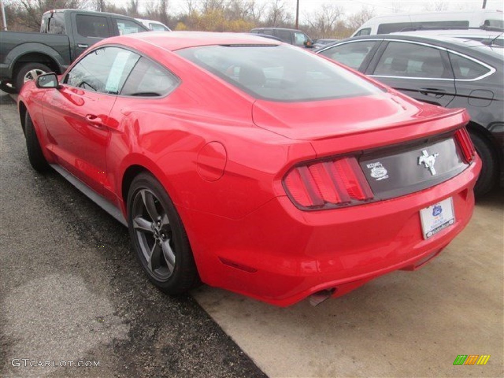 2015 Mustang V6 Coupe - Race Red / Ebony photo #7