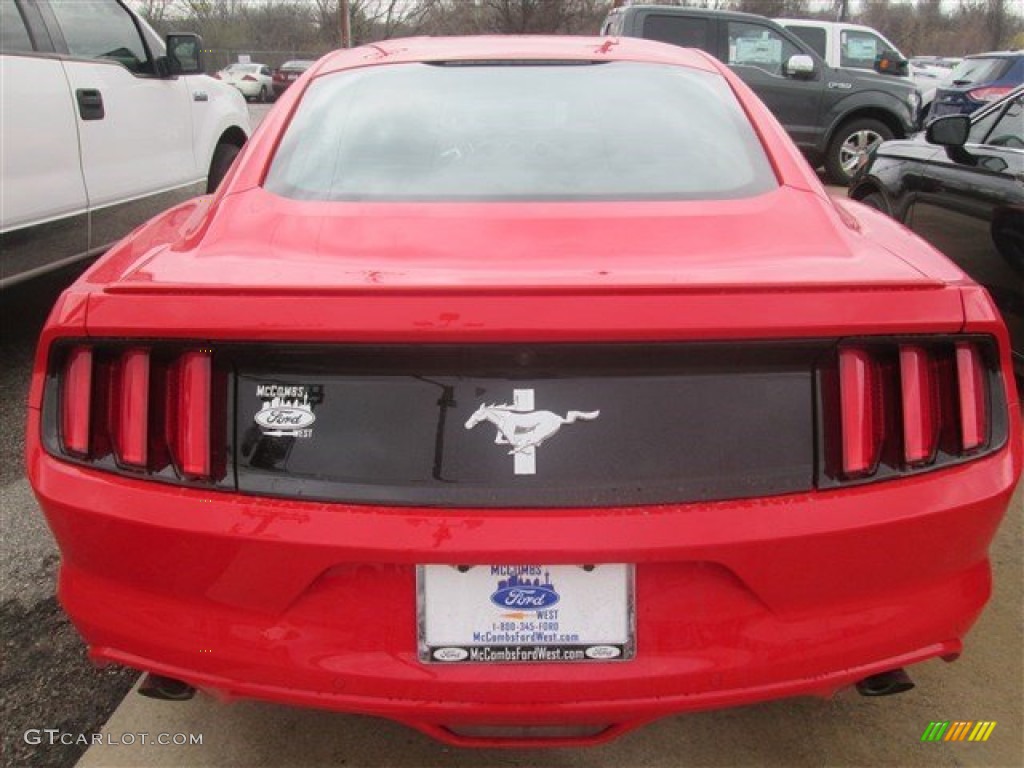 2015 Mustang V6 Coupe - Race Red / Ebony photo #9