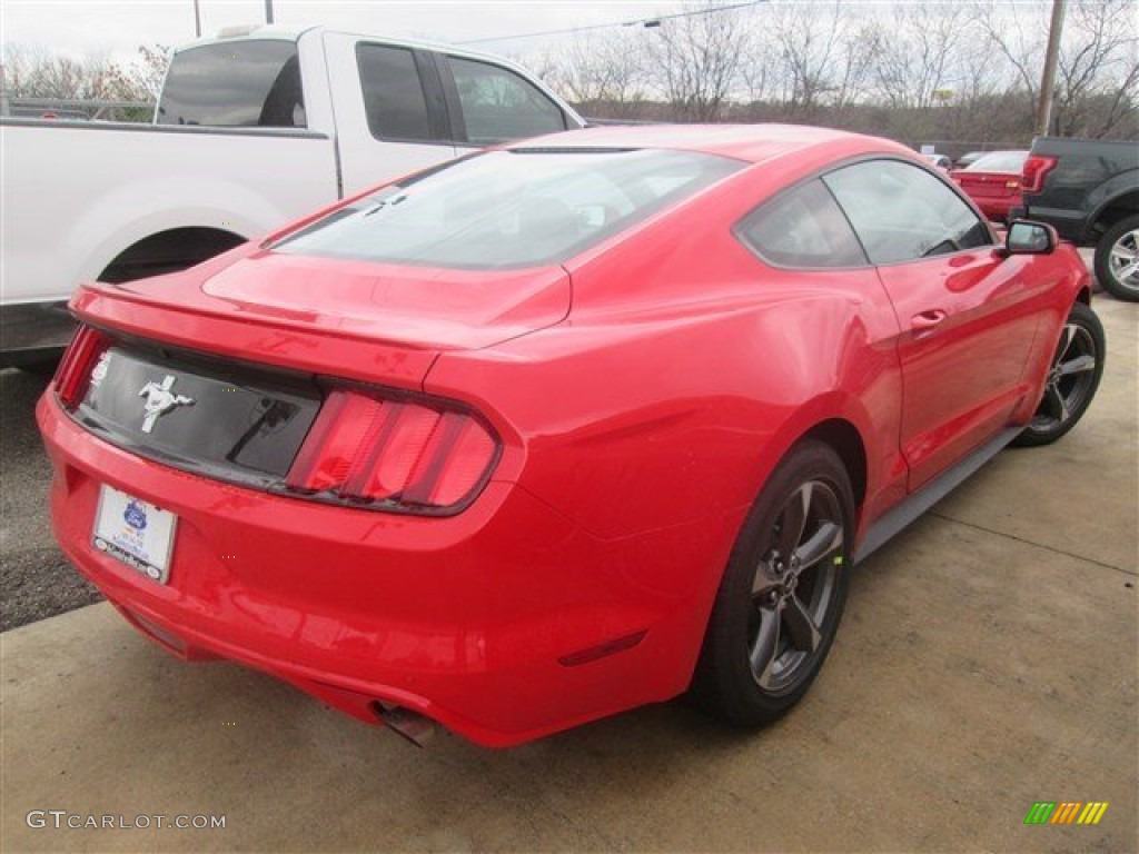 2015 Mustang V6 Coupe - Race Red / Ebony photo #10