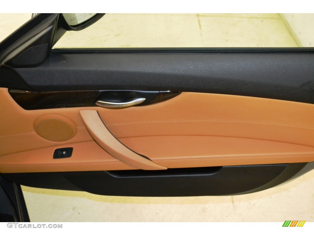 2012 BMW Z4 sDrive28i Canyon Brown Door Panel Photo #101064366
