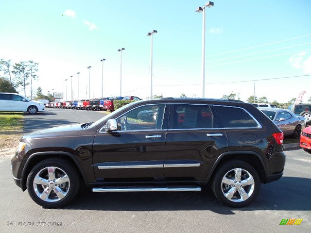 2011 Grand Cherokee Overland - Rugged Brown Pearl / New Saddle/Black photo #2