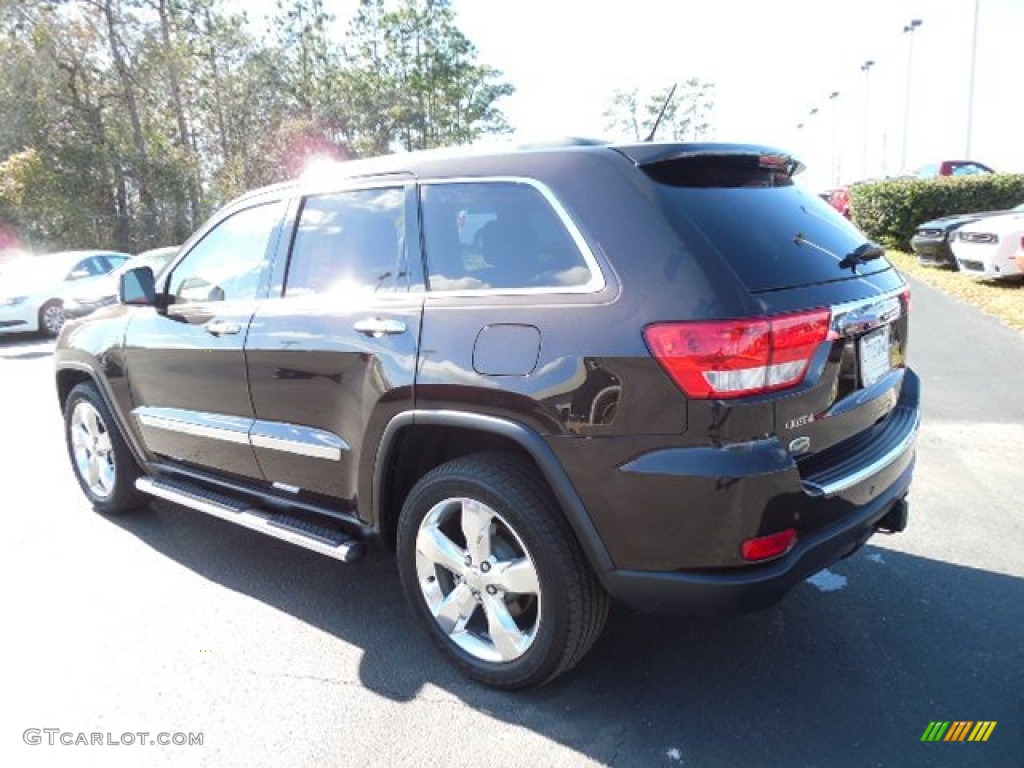 2011 Grand Cherokee Overland - Rugged Brown Pearl / New Saddle/Black photo #3