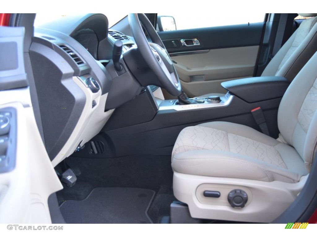 2015 Explorer 4WD - Ruby Red / Medium Light Stone photo #6