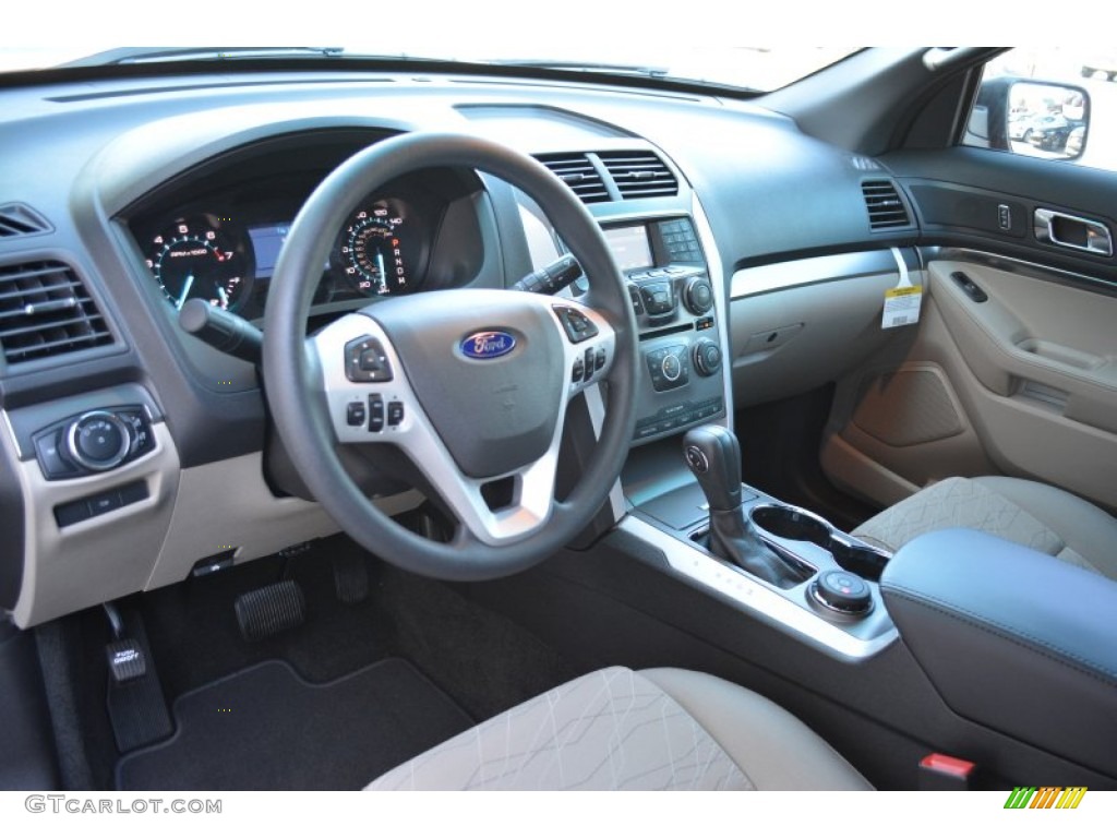 2015 Explorer 4WD - Ruby Red / Medium Light Stone photo #7