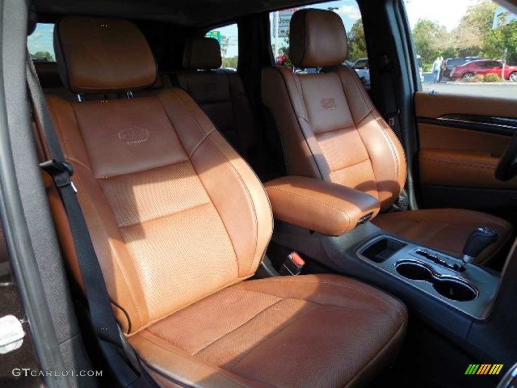 2011 Grand Cherokee Overland - Rugged Brown Pearl / New Saddle/Black photo #13