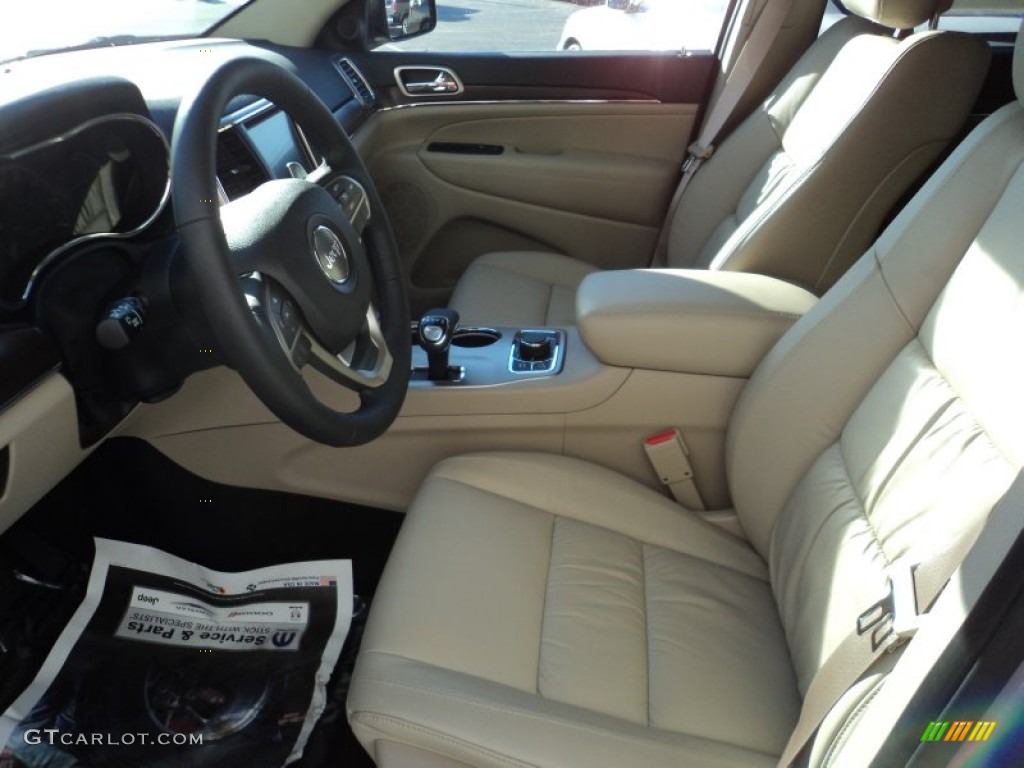 2015 Grand Cherokee Limited 4x4 - Billet Silver Metallic / Black/Light Frost Beige photo #5