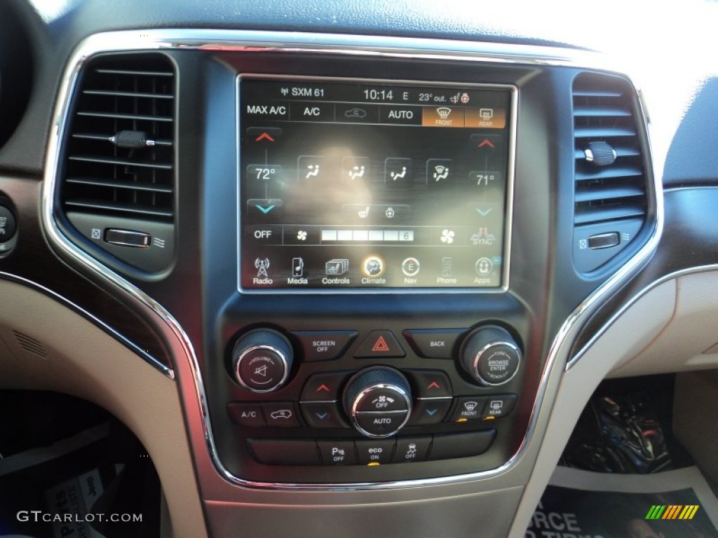 2015 Grand Cherokee Limited 4x4 - Billet Silver Metallic / Black/Light Frost Beige photo #6