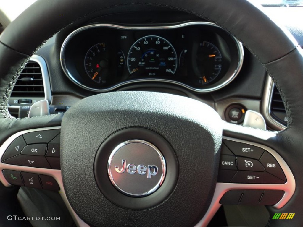 2015 Grand Cherokee Limited 4x4 - Billet Silver Metallic / Black/Light Frost Beige photo #7