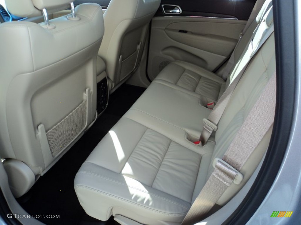 2015 Grand Cherokee Limited 4x4 - Billet Silver Metallic / Black/Light Frost Beige photo #8