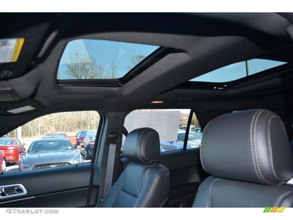 2015 Explorer Sport 4WD - Magnetic / Sport Charcoal Black photo #14